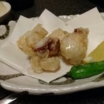 春夏秋冬 活魚料理 北海 - 活ダコの柔らか揚げ