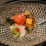 Hatsu Han - チアユと水蛸の酢の物
