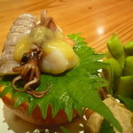 露石 - オレンジの器