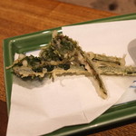 柳家 - 岐阜県上宝産の コゴミの天ぷら