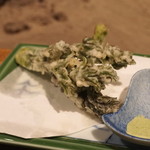 柳家 - 樹齢３０年の タラの芽の天ぷら