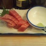 晩杯屋 新橋烏森①店 - マグロ刺しだよ