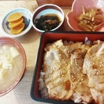 Shusai Teiaun - 豚丼セット 700円 2016/05