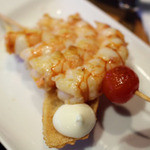 Cerveseria Catalana - 車海老のプロシェット　3.90€