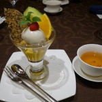 スーツァンレストラン 陳 - 2016.05 デザート：マンゴーヨーグルトのパフェ仕立て