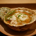 虎白 - 熊の脂身鍋、鹿児島の若筍　2016年2月