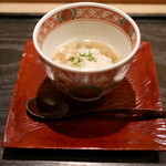 虎白 - スッポンのすり流し、原木椎茸  2016年2月