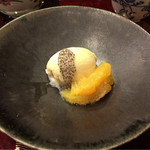 日本料理　翠 - 生姜のアイス