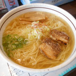 麺屋はなび - 塩ラーメン大盛り、麺230グラム