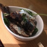 カフェ＆ビア　あるかアるか - オイルサーディン
      お魚が食べたかった。
      とてもカルシウムが取れた気がします♪
