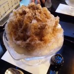 大極殿本舗 六角店 - かき氷　黒糖