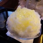 大極殿本舗 六角店 - かき氷　レモンしぐれ