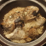 旬菜 おぐら家 - 鳴門鯛の炊き込みご飯