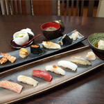 Sushi Tobikome - お昼の鮨ランチ