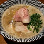 寿製麺 よしかわ - あら炊き魚豚骨そば(2016・5限定)