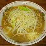 ラーメン二郎 品川店 - 普通盛  小  麺少なめ  野菜少なめ  ニンニク