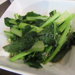 Oriental Terrace - 空芯菜と青菜のピリ辛炒め