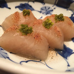 産直屋 たか - 鰹節の出汁で炊いた大根の自家製柚子胡椒添え