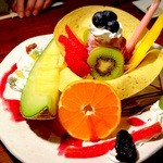 近江牛 焼肉竹 - （2016.4）フルーツ盛り合わせ♪