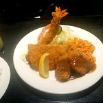 ロビン - カツとフライの盛り合わせ(1200円)