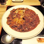 焼肉本舗ぴゅあ - 焼肉屋さんのハヤシライス（ランチのみ）１０００円