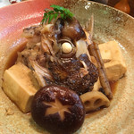 小魚料理 とみ助 - 天然真鯛のかぶと煮