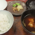 懐石 辻留 - 留椀・御飯・香物