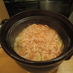 赤坂 詠月 - 桜海老と新じゃがいもの炊き込みご飯2016.5
