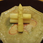 赤坂 詠月 - 北海道産ホワイトアスパラガス2016.5