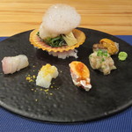 裕の輪 - おまかせフルコース・5000円(二品目)