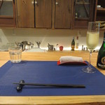 裕の輪 - カウンター席