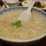京華樓 - ふかひれスープはアッサリとお腹に優しい一杯