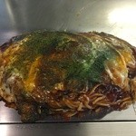 俺のお好み Ore-Oko - そば肉玉＋見えないけどイカ天(900円)