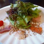 Ginsobarin - 本日のサラダ仕立て前菜（葡萄ドレッシング）