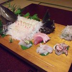 平山旅館 - 夕：刺身盛