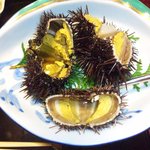 平山旅館 - 夕：ウニ