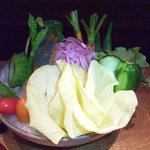 平山旅館 - 朝：野菜サラダ