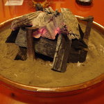 和田金 - 火がくべられました