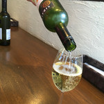 taverna la amico - 白ワイン　昼のみしましょう！！