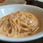 taverna la amico - スモークサーモンのクリームソース