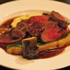 オルディネール - 料理写真:メニューにない蝦夷鹿のステーキ（季節の野菜の盛り合わせは撮り損ねた）2010年9月15日