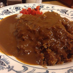 和風洋食 歩留久 - カツカレー600円