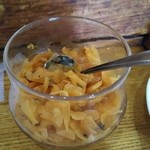 カレー風味すずき - 福神漬け