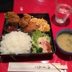 201605 ペッパー ★Bランチ（860円）★豚ヒレ肉のカツレツ&ビーフスパニッシュオムレツ