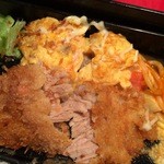 ペッパー - 201605 ペッパー ★Bランチ（860円）★豚ヒレ肉のカツレツ&ビーフスパニッシュオムレツ