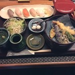 Sushi Tofuro - 鮨・そば御膳。