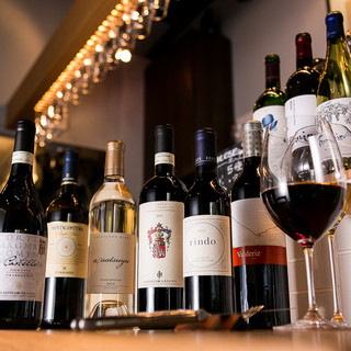 Enjoy a rich selection of wine and Italian cuisine made with carefully selected ingredients on an adult date