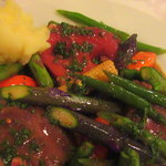 ブション - 豚の頬肉と鼻のソテー