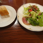 ＦＯＮＴＡＮＡ - 前菜（1700円のランチ）