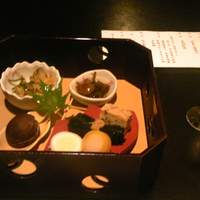 和処 よしの - 食前酒、酒菜　季節の物　七種盛り